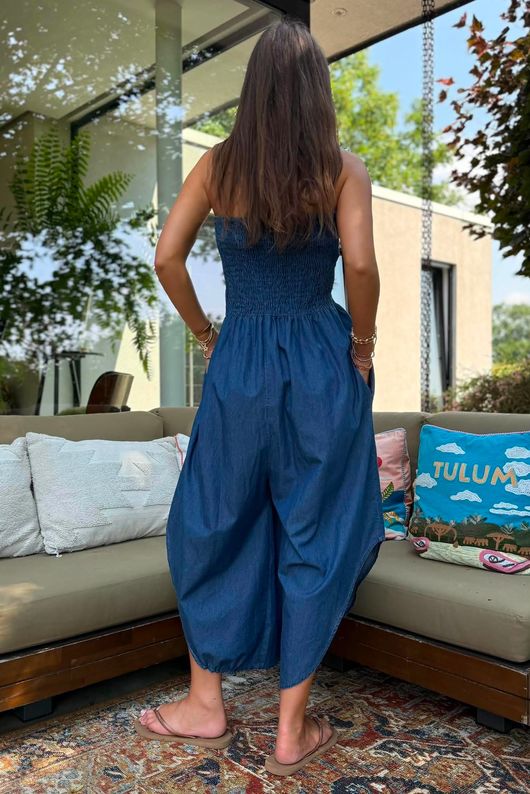 Freddie Bandeau Jumpsuit Mid